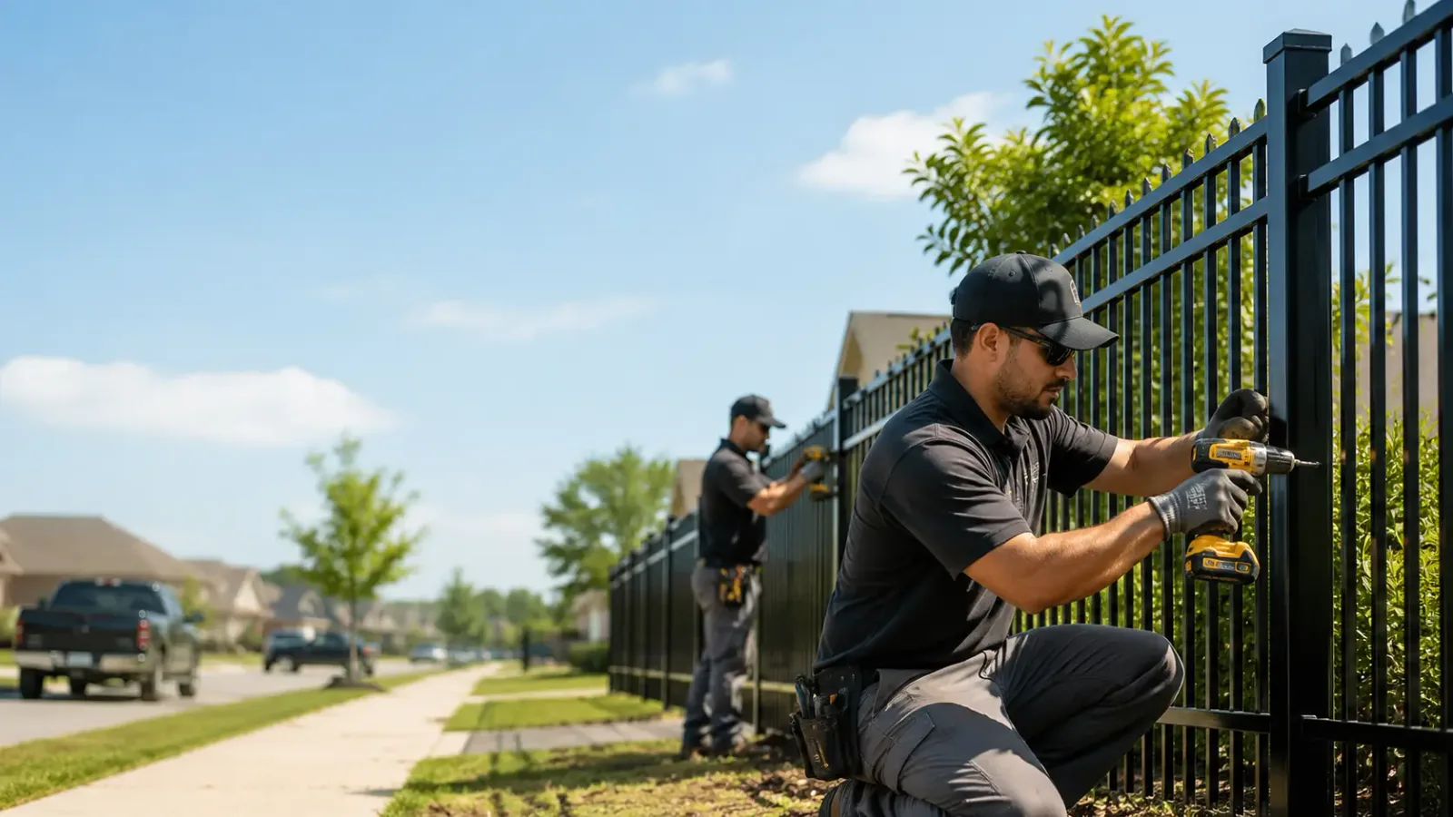 Metal Fence Installation in Elliott, IL
